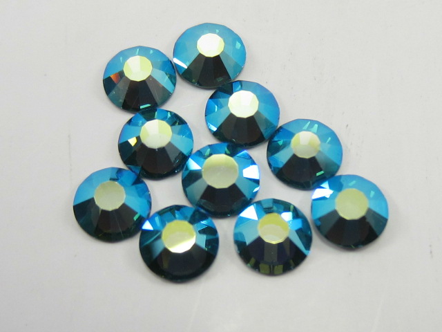 72 pcs. 20ss AQUA BOHEMICA AB (viva) FLATBACK PRECIOSA Rhinestones